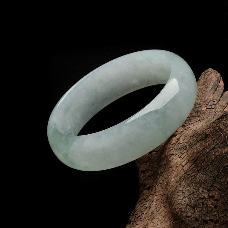 糯冰种晴水手镯(56mm)