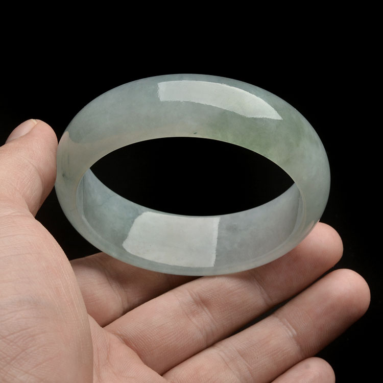 糯冰种晴水手镯(56mm)