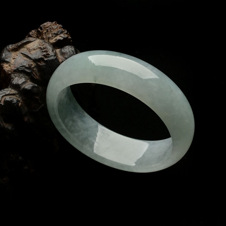 糯冰种晴水手镯(56mm)