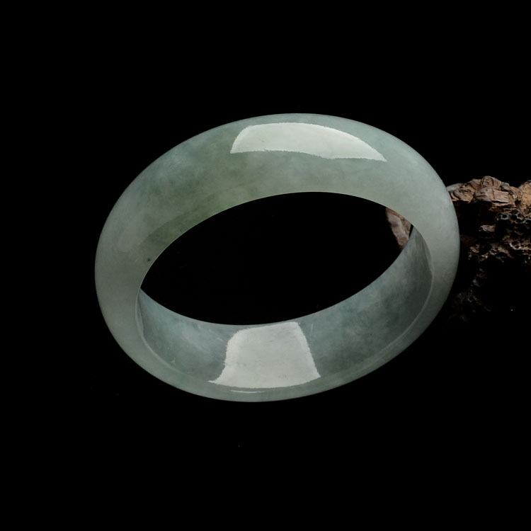 糯冰种晴水手镯(56mm)
