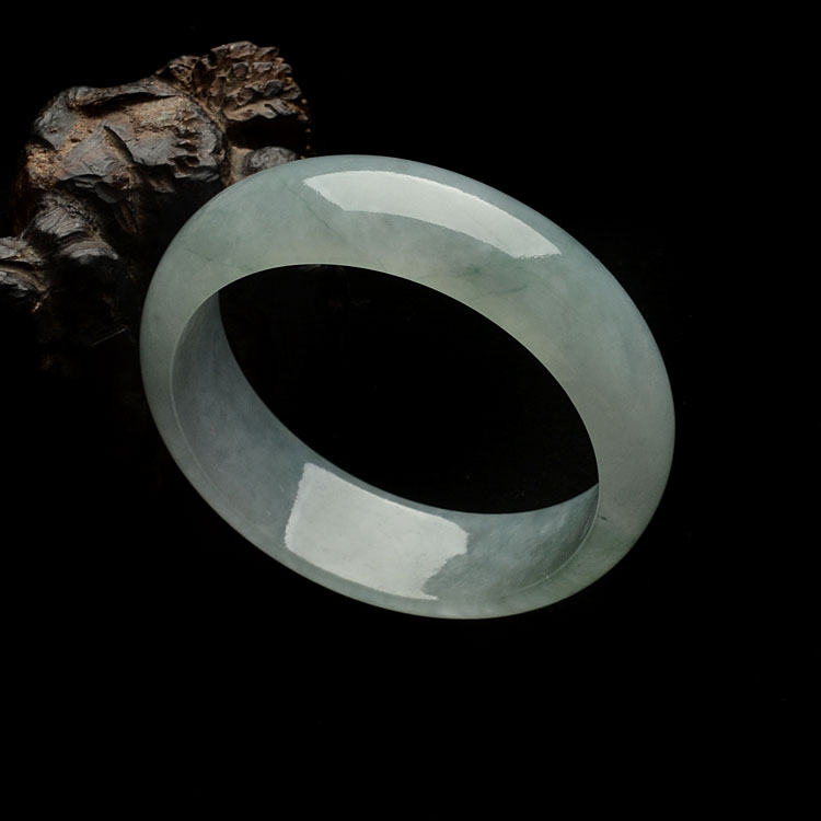 糯冰种晴水手镯(56mm)