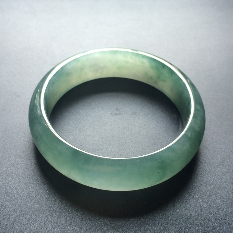 (超值推荐)糯冰种蓝晴水手镯(56.4mm）
