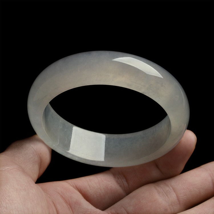 (超值推荐)冰种晴水手镯(56.4mm)