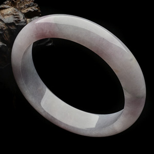 糯冰种紫罗兰手镯(58.2mm)