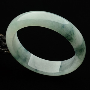 糯冰种飘花手镯(58.8mm)
