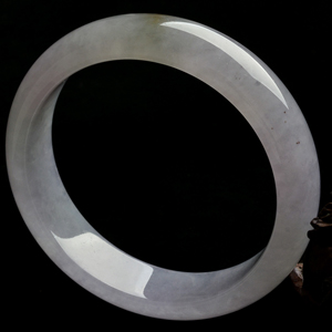 (超值推荐)糯冰种淡紫罗兰手镯（58mm）