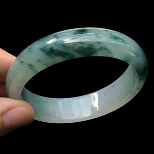 (超值推荐)冰种飘花手镯(56mm)