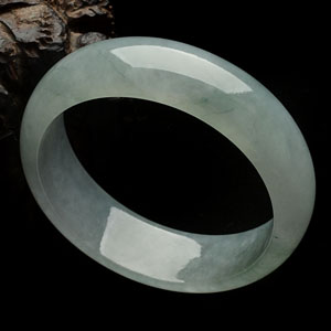 糯冰种晴水手镯(56mm)