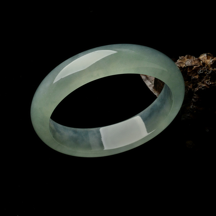 (超值推荐)冰种晴水贵妃手镯(58.6-51mm)