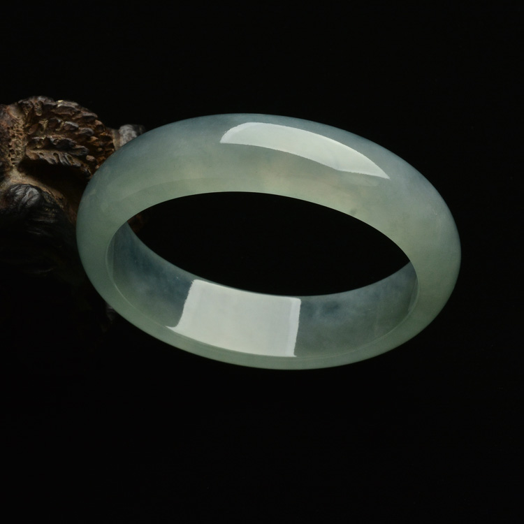(超值推荐)冰种晴水贵妃手镯(58.6-51mm)
