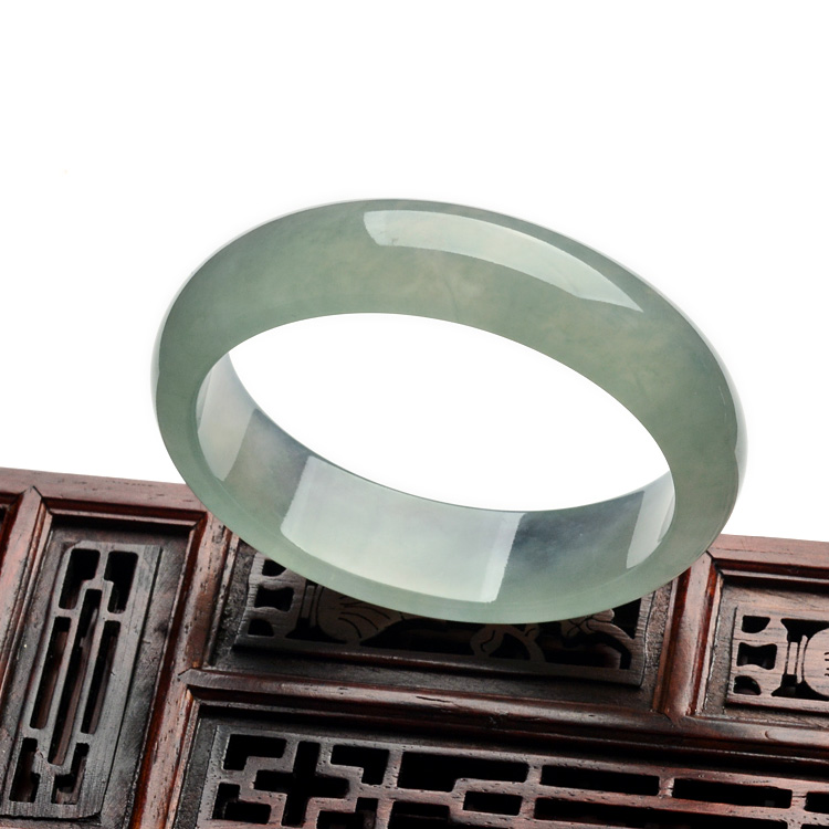 (超值推荐)冰种晴水贵妃手镯(58.6-51mm)