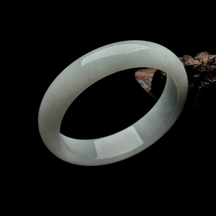 糯冰种晴水手镯（58.4mm）
