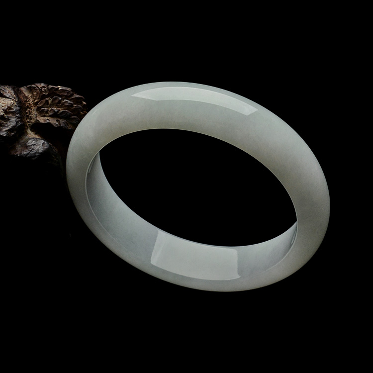 糯冰种晴水手镯（58.4mm）