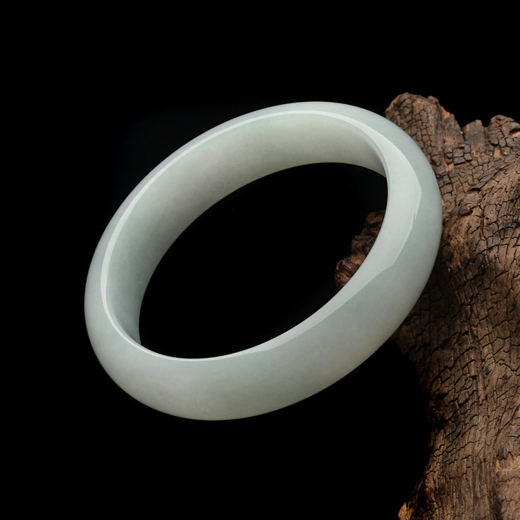 糯冰种晴水手镯（58.4mm）