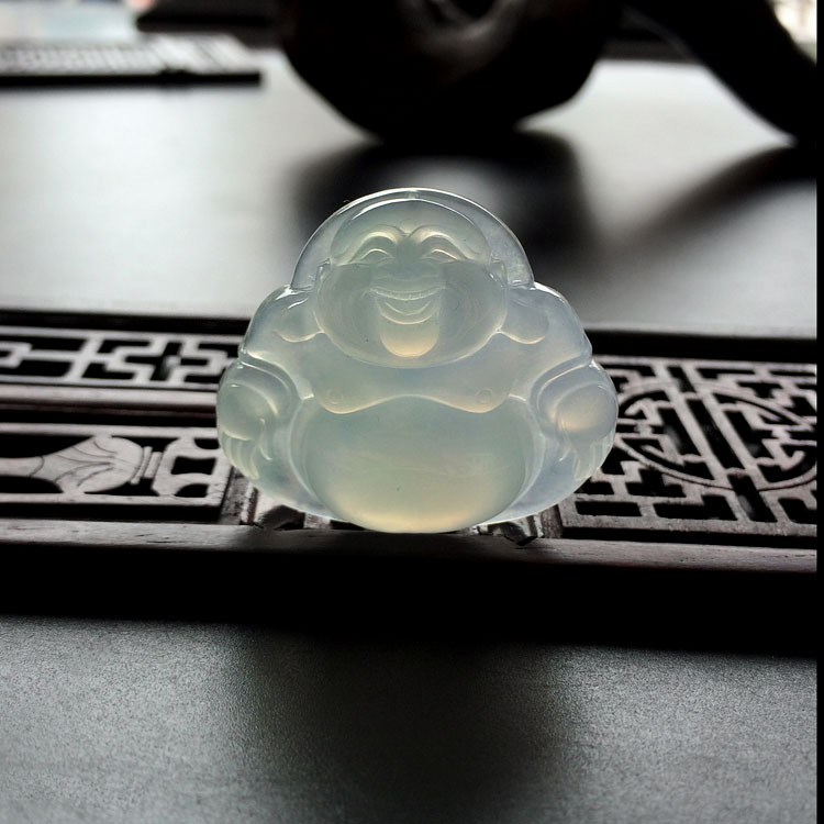 （超值推荐）冰种晴水玉佛挂件