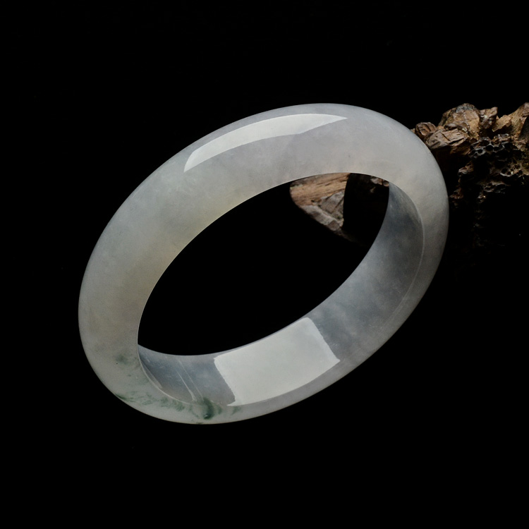 （超值推荐）冰种飘花手镯（58mm）