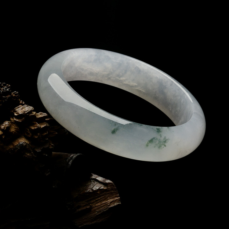 （超值推荐）冰种飘花手镯（58mm）