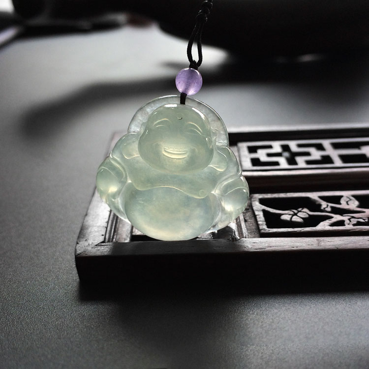 （超值推荐）冰种晴水玉佛挂件