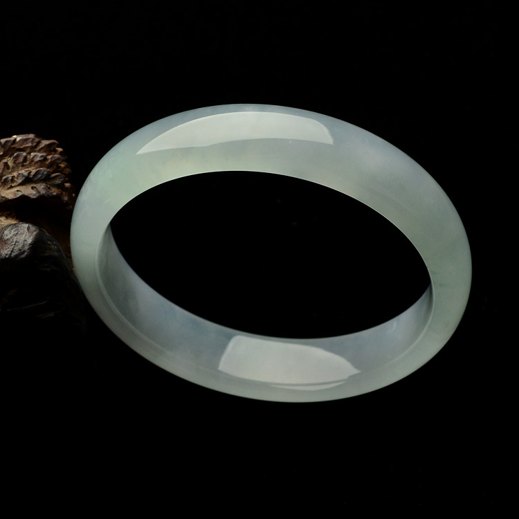 （超值推荐）糯冰种晴水手镯（57mm ）