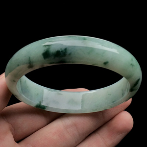 糯冰种飘花手镯（58mm）