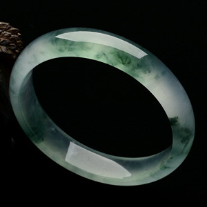 （超值推荐）冰种飘花手镯（55.6mm）