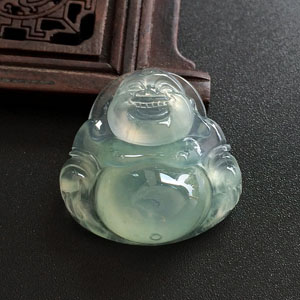 （超值推荐）冰种晴水玉佛挂件