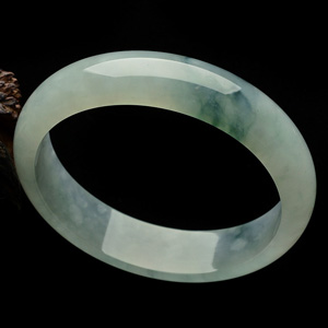 糯冰种你飘花手镯（59.2mm ）