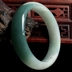 （超值推荐）糯冰种蓝晴水手镯（58.7mm）