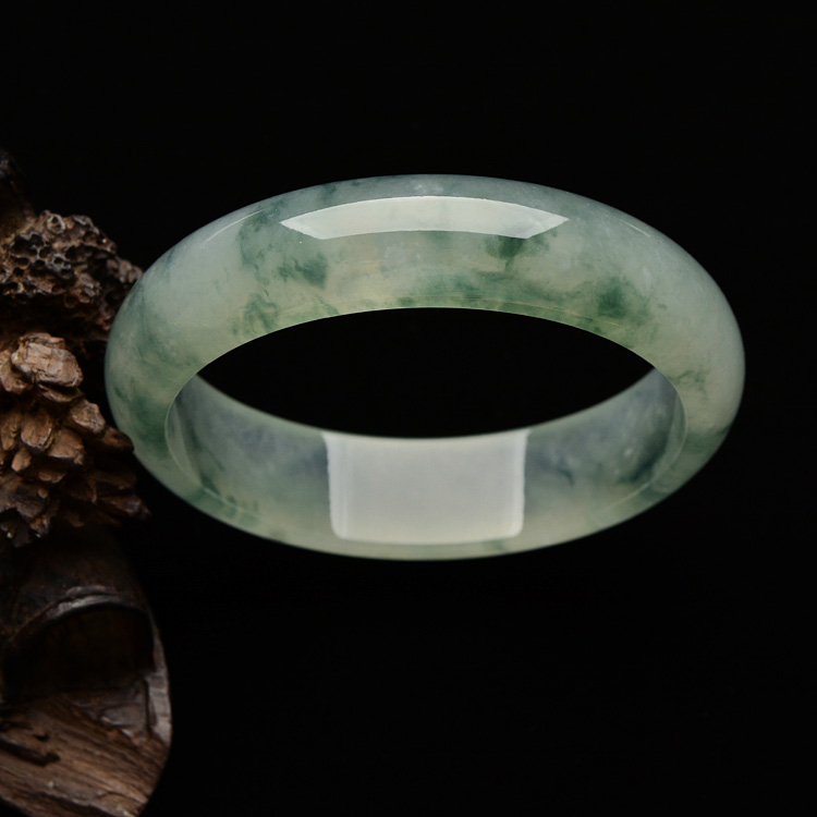 （超值推荐）冰种飘花手镯（59mm）