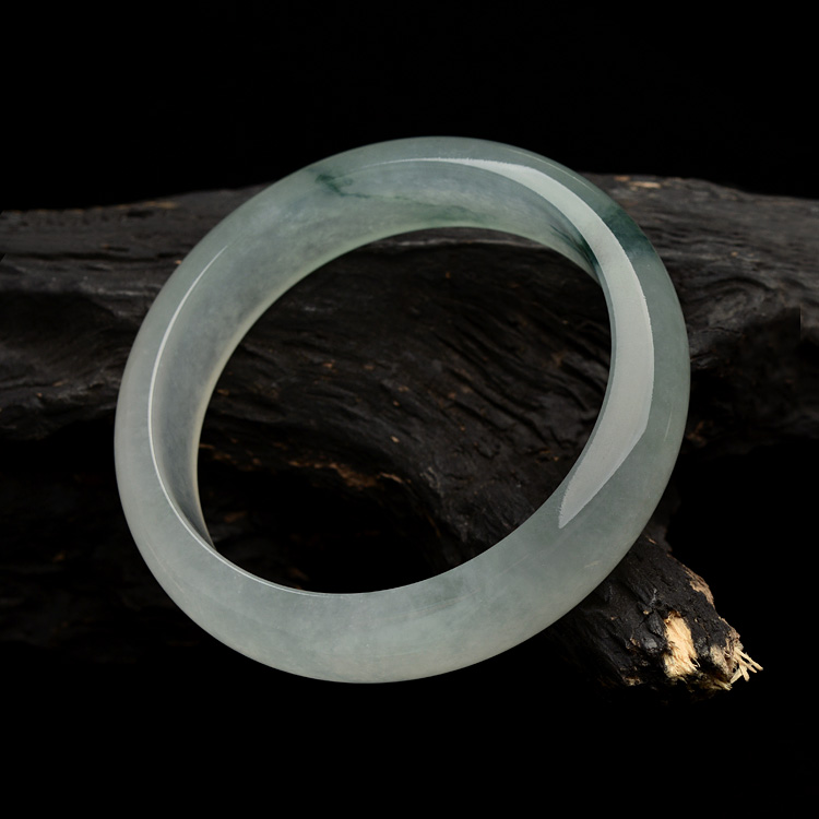（超值推荐）冰种飘花手镯（58.1mm）