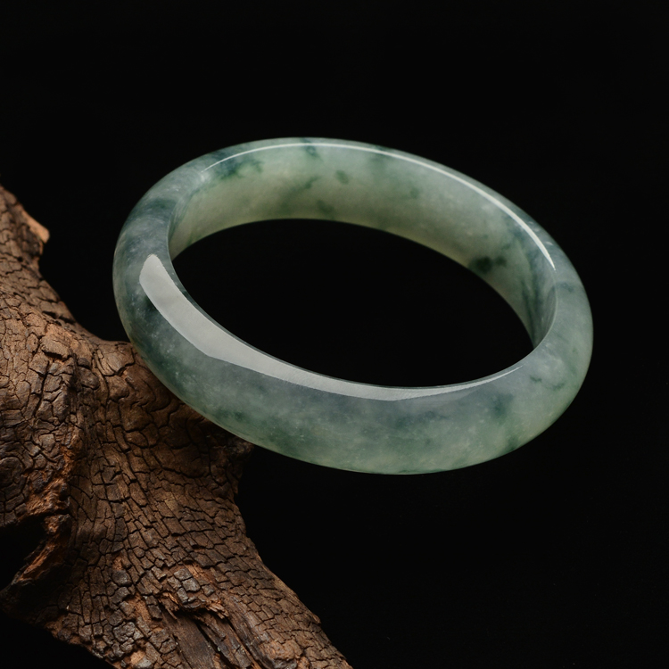 （超值推荐）冰种飘花手镯（59mm）