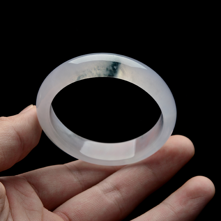 （超值推荐）冰种飘花贵妃镯（52mm-46mm）
