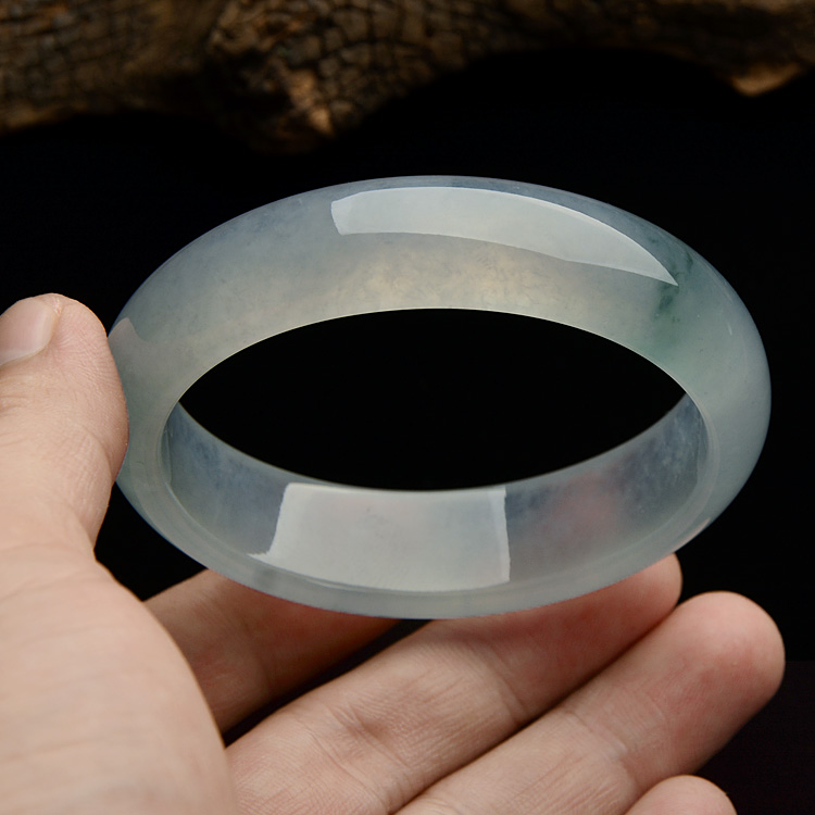（超值推荐）冰种飘花贵妃镯（56.6mm-50.6mm）