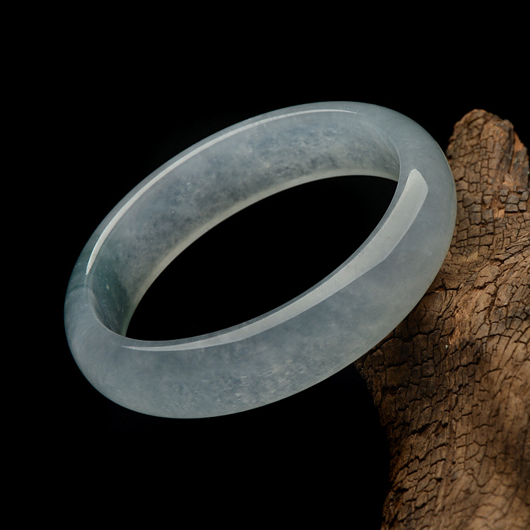 （超值推荐）冰种飘花贵妃镯（56.6mm-50.6mm）