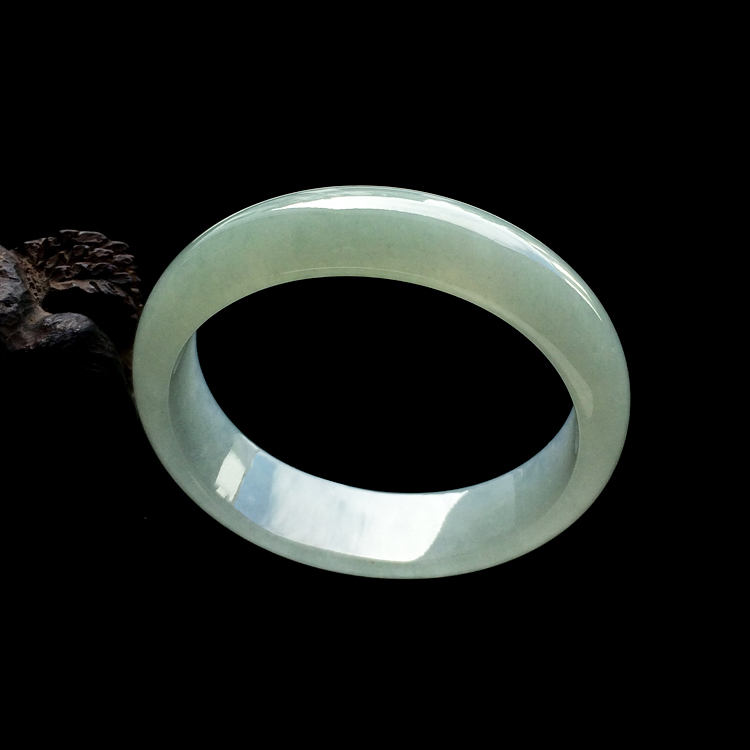 糯冰种晴水贵妃镯（57mm-53.2mm）