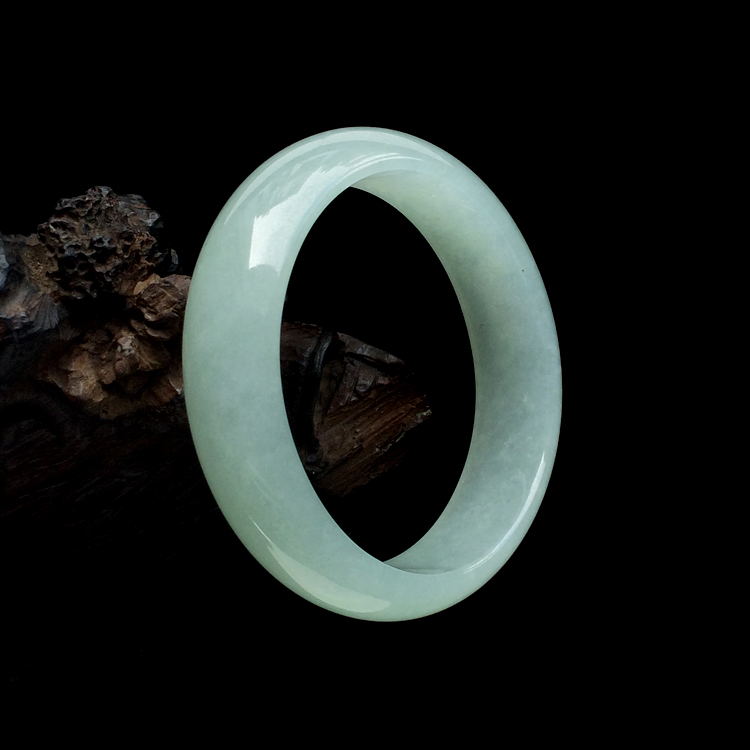 糯冰种晴水贵妃镯（57mm-53.2mm）