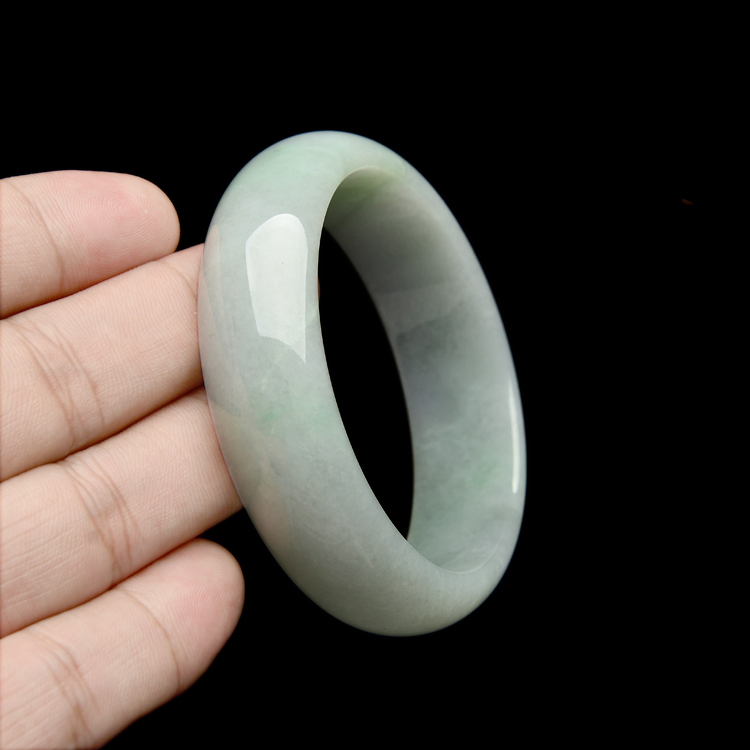 糯冰种晴水手镯（58.4mm）