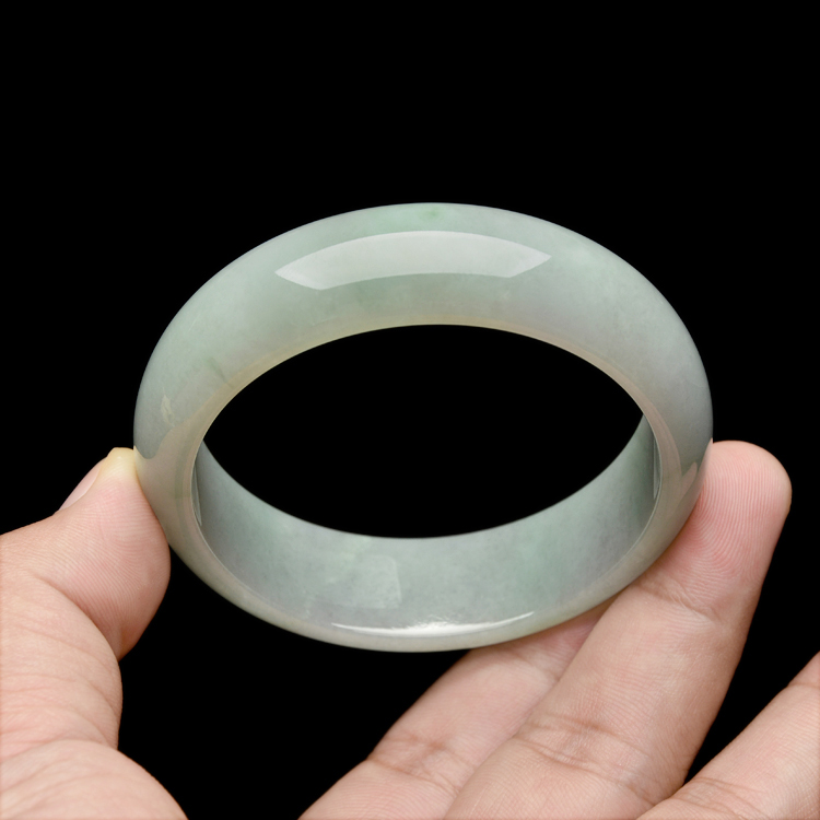 糯冰种晴水手镯（58.4mm）