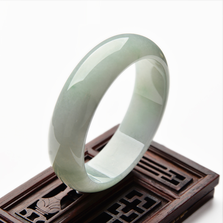 糯冰种晴水手镯（58.4mm）