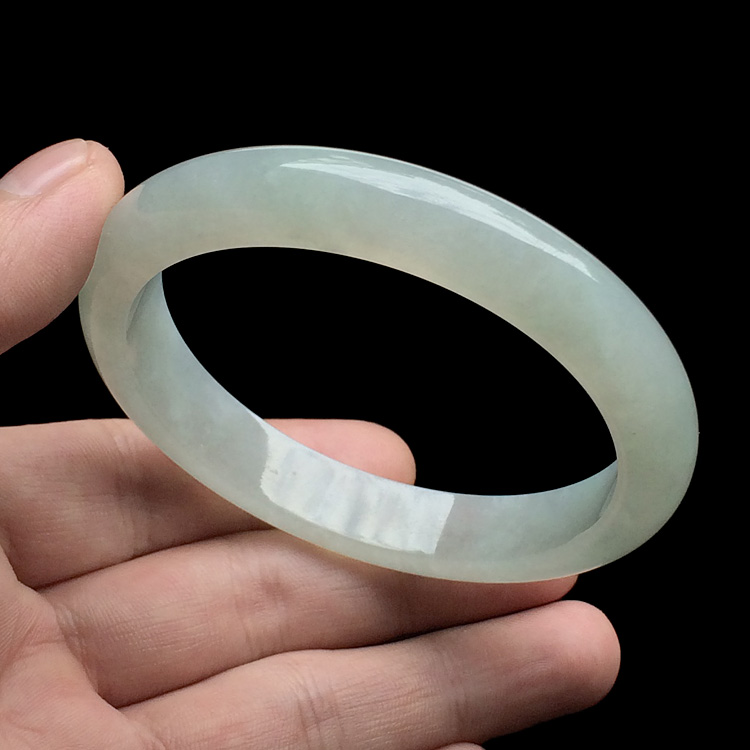 糯冰种晴水手镯（58mm）