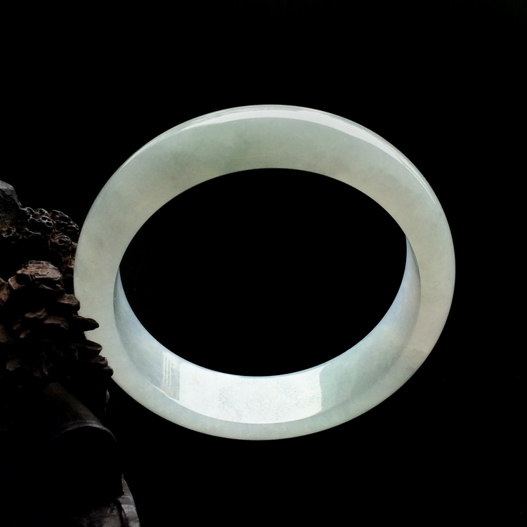 糯冰种晴水手镯（56.2mm）