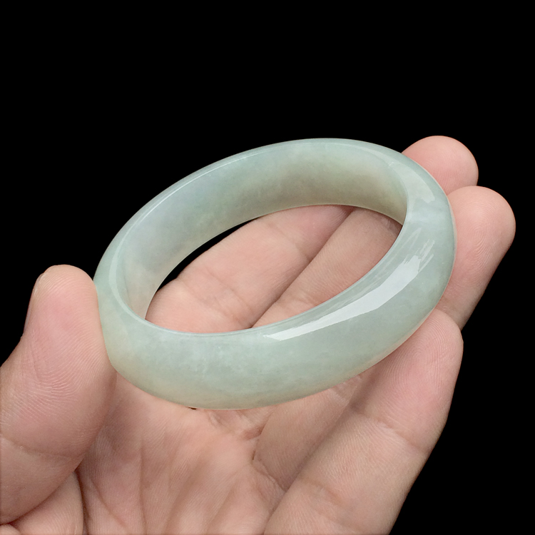 糯冰种晴水手镯（56.2mm）