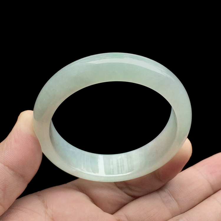 糯冰种晴水手镯（56.2mm）