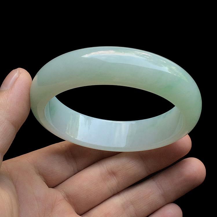 糯冰种晴水手镯（59mm）
