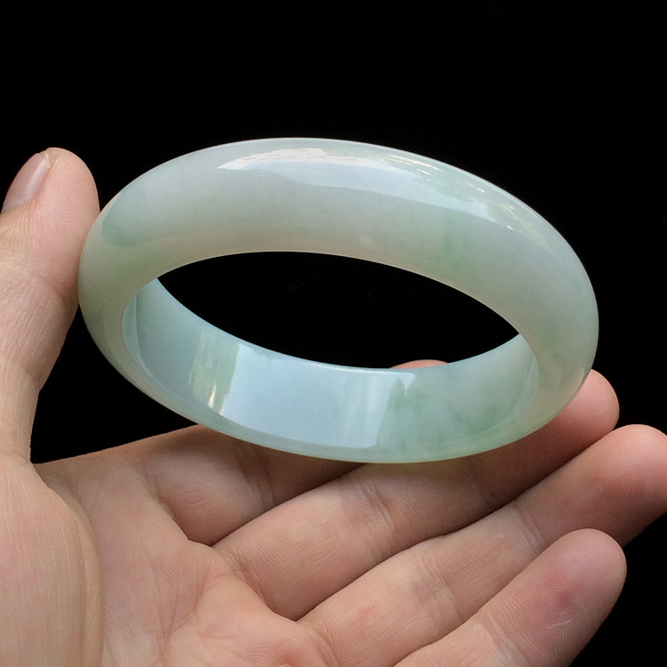 糯冰种晴水手镯（59mm）