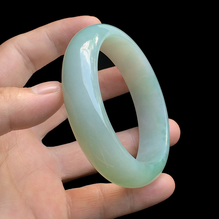 糯冰种晴水手镯（59mm）