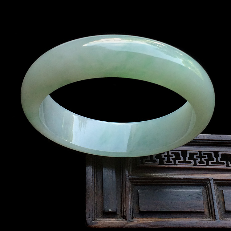 糯冰种晴水手镯（59mm）