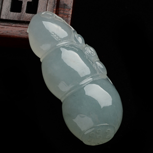 (超值推荐)糯冰种晴水佳偶天成挂件