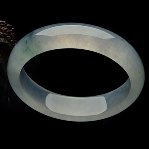 （超值推荐）冰种飘花贵妃镯（56.6mm-50.6mm）