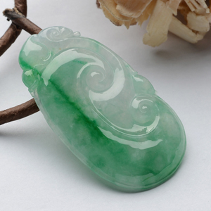 (超值推荐)冰种飘翠如意挂件